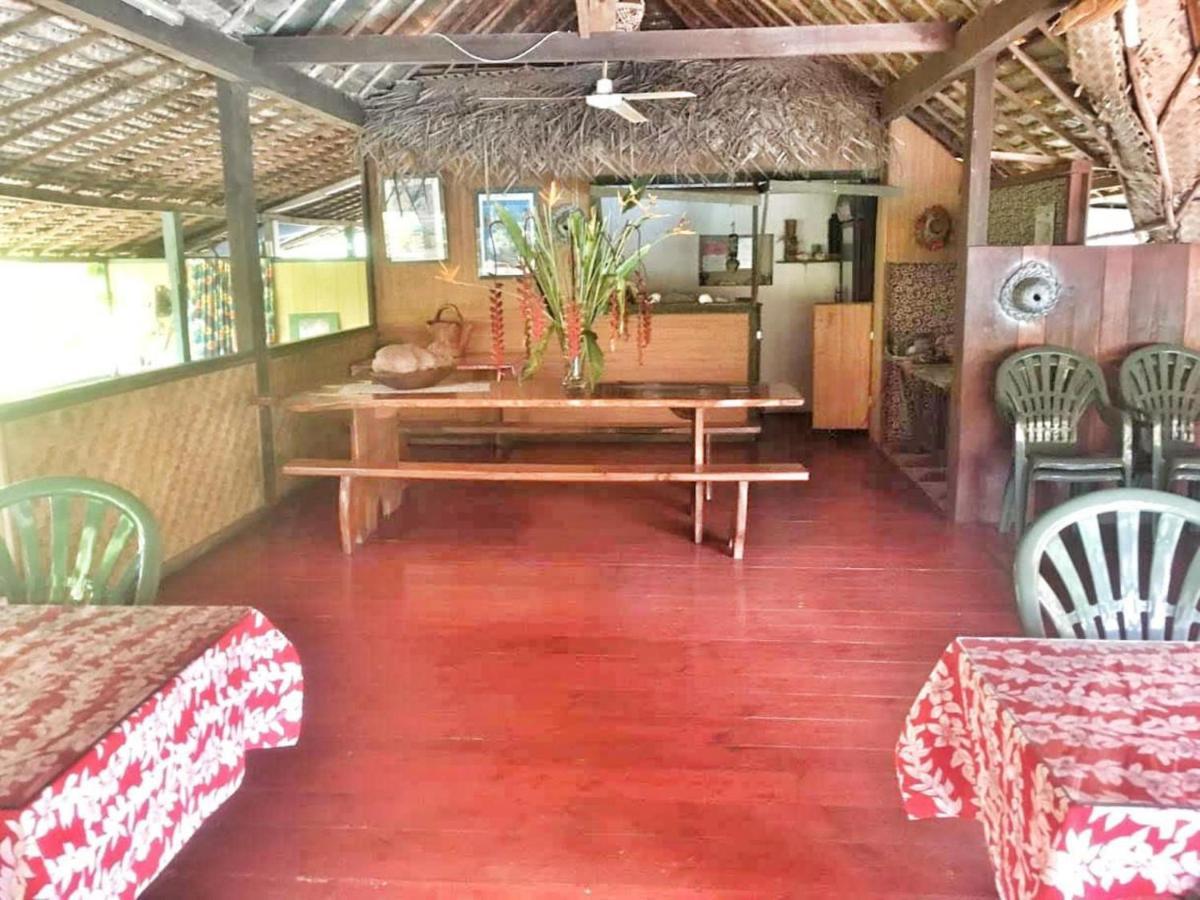 Huahine - Bungalow Vanille 2P Fare Ngoại thất bức ảnh